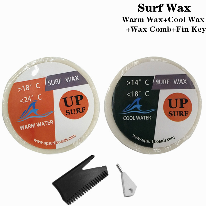 2pcs Anti-slip Surf Wax+Wax Re - Surfboard Wax Tropical 评论和价格